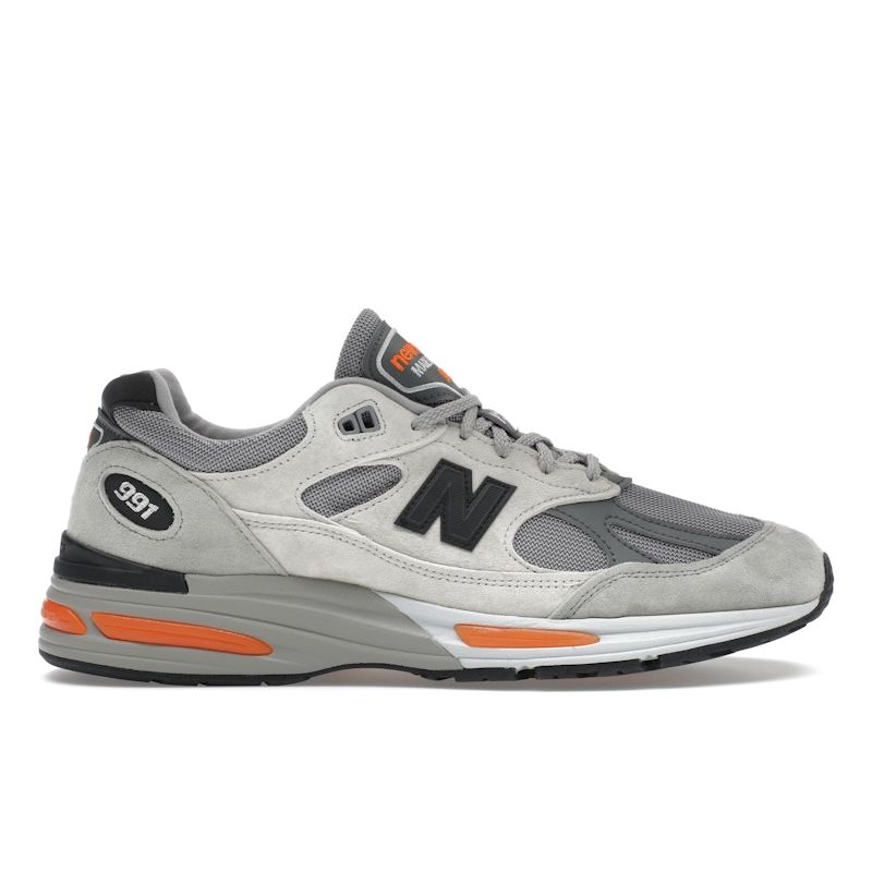 New Balance 991v2 Made In England Winter Flare Unisex Sneakers Grey Pelican Abbey-Stone U991BS2