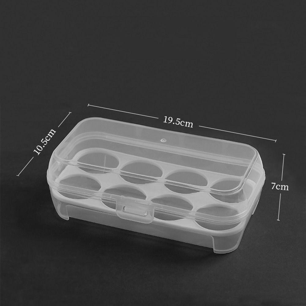 Container Egg Box Anti-fall Eggs Case High Quality Kitchen Organizer For Outdoor Camping