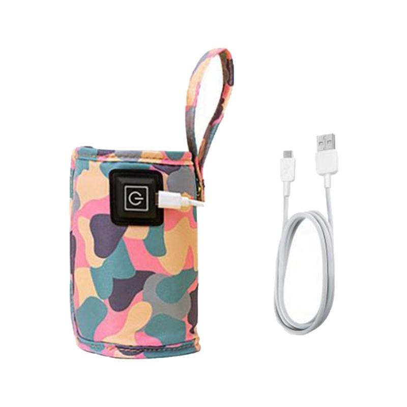 USB-подогреватель для молока и воды, дорожная коляска, изолированная сумка, детский подогреватель для бутылочек для кормления, безопасные детские товары для улицы, зимы YSXX