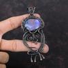 Rainbow Mystic Opal Pendant Copper Wire Wrapped Pendant Handmade Pendant Brand New Pendant Copper Wire Jewelry Gemstone Pendant Gift For Her
