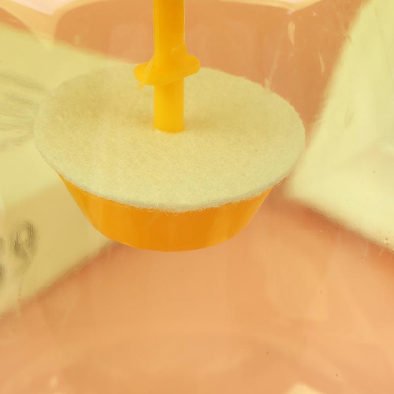 Fruit Fly Trap Killer Plastic Yellow Drosophila Trap Fly Catcher Pest Insect Con