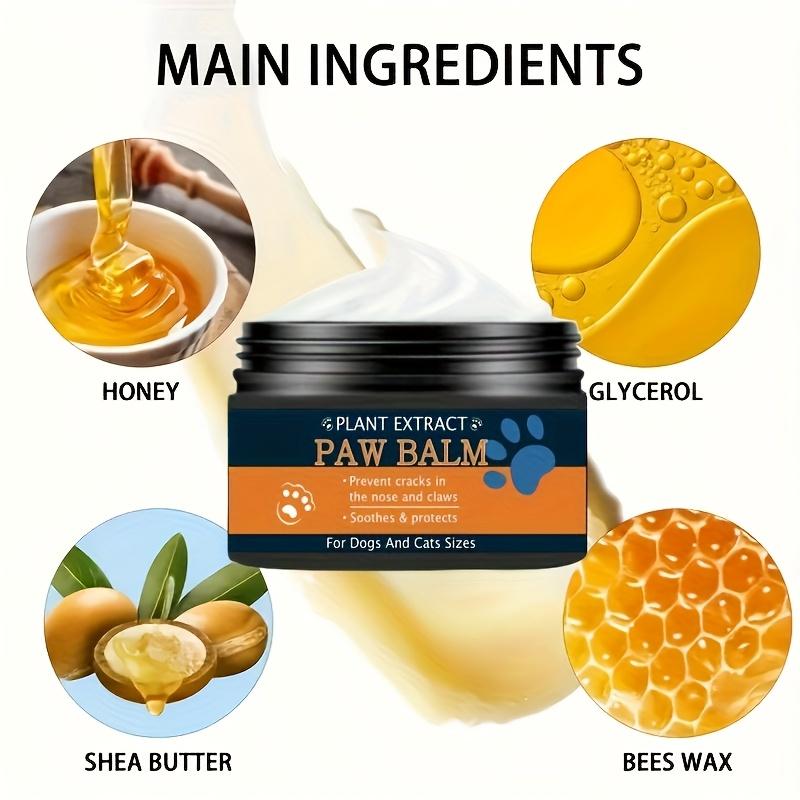 Pet paw care cream, rich in natural plant ingredients, gently moisturizes, quickly relieves dry paws, and cares for the health of pet paws