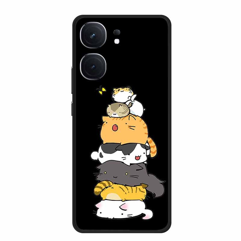 Coque For Vivo iQOO Neo9s Pro Plus Case Cartoon Silicone Soft Phone Case For Vivo iQOO Neo 9s 9 s Pro Plus Back Cover Case 6.78"