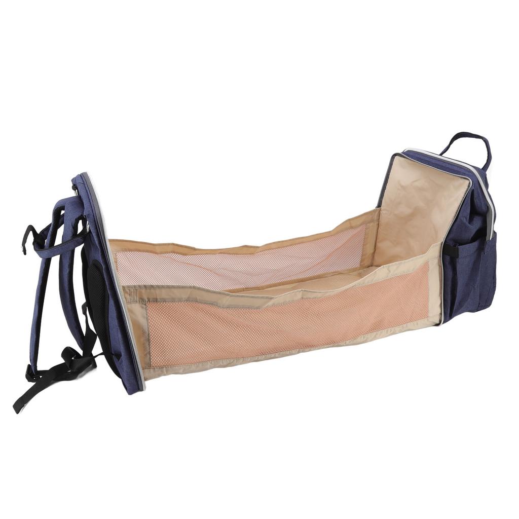 Складная сумка для детской кроватки, большая вместимость, многосекционный дизайн, многофункциональная переносная детская кроватка