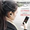 Беспроводная Bluetooth гарнитура, наушники с отпечатком пальца