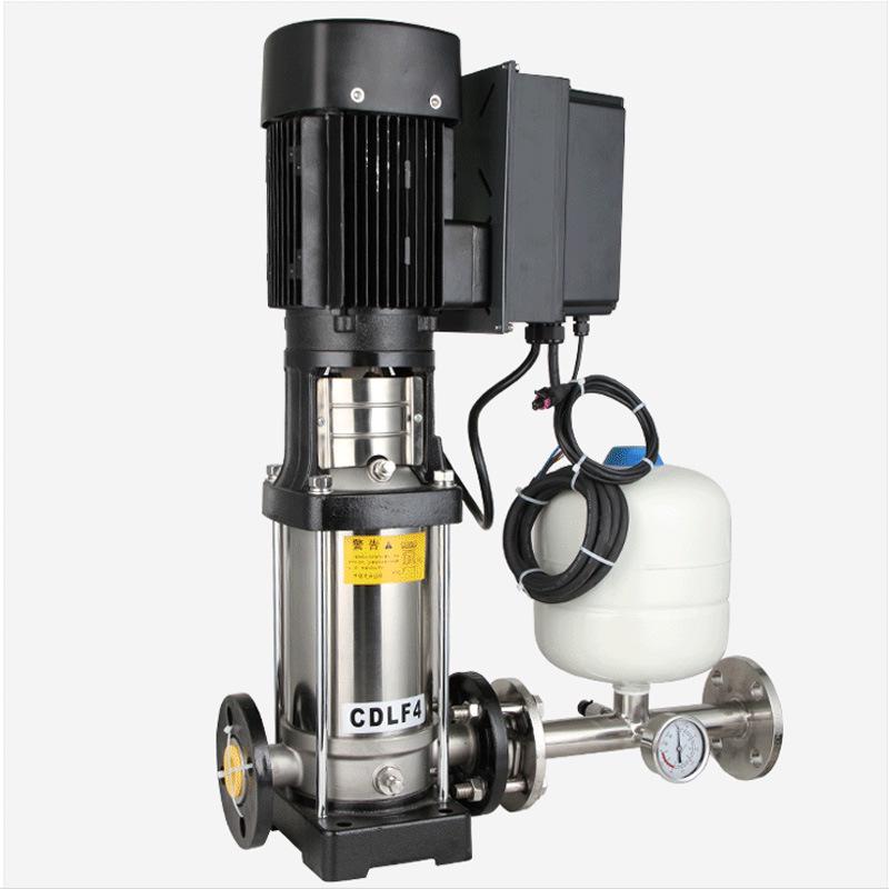 Single Pump Variable Frequency Stainless Steel Booster for Temporary Site Water Supply