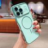 Модный Чехол-накладка с покрытием Magsafe в форме волны и сердца для iPhone 16 Pro Max 16E 15 14 13 12 11 Магнитный Чехол для Беспроводной Зарядки