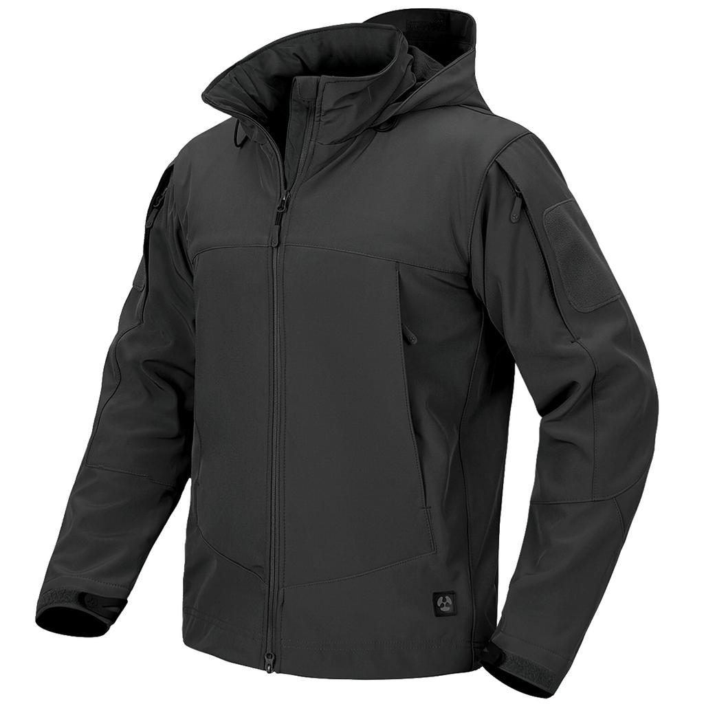 Мужская спортивная куртка в стиле Military с флисовым подкладом