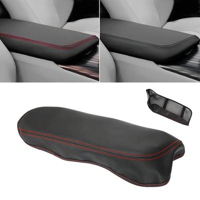 Мягкий кожаный чехол на подлокотник для Toyota Camry 2018 2022, салон автомобиля, крышка центральной консоли, подлокотник, крышка, отделка