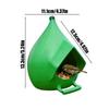Outdoor Bird Feeder Rainproof Feeding Dispenser Hangable Bird Feeder for Backyard Garden Patio Lawn Balcony Birdwatching Porch