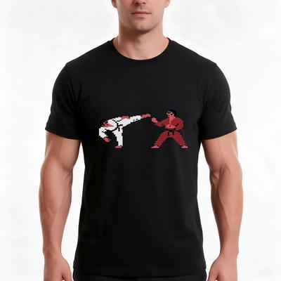 International Karate V3 Tshirt Summer Casual Cotton Tee Oversized Streetwear Tops Vintage Graphic Print Unisex Unisex Unisex