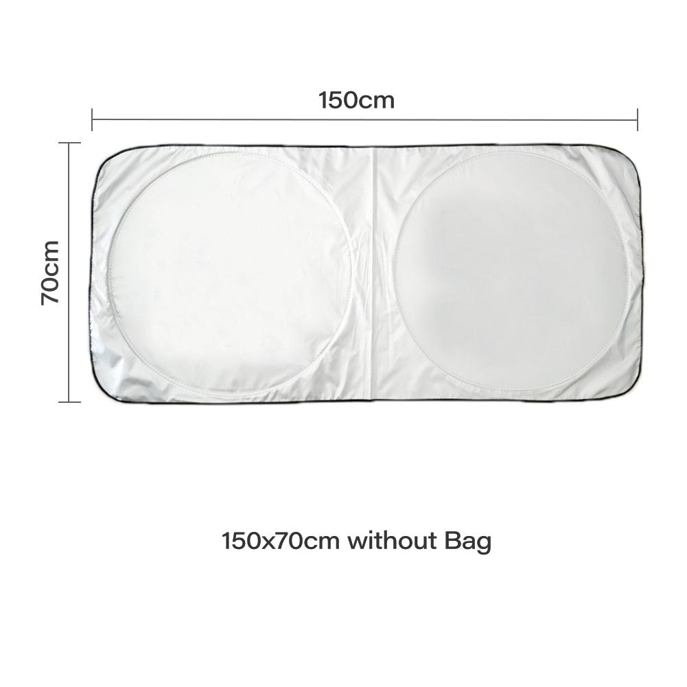 150*70 см крышка лобового стекла автомобиля солнцезащитный козырек УФ-защита щит Стайлинг автомобиля складной козырек от солнца на лобовое стекло автомобиля