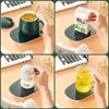 Smart Thermostatic Coaster Suitable for Home and Office Suitable for Hot Coffee Tea Milk Water Portable and Waterproof