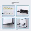 B03B-Wall Mount Stand For PS5 Slim Vertical Holder Kits For PS5 Slim Console And Controllers