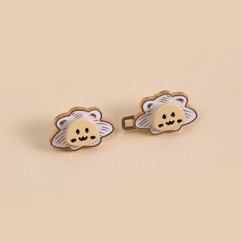 Alloy Waist Buckle Decorative Buttons No Sewing Detachable Button For Jeans Waist Adjustment Clothing Accessories Tool