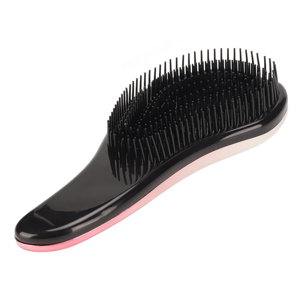Щетка для распутывания волос, массажная щетка для распутывания вьющихся прямых волос, розово-белый градиент