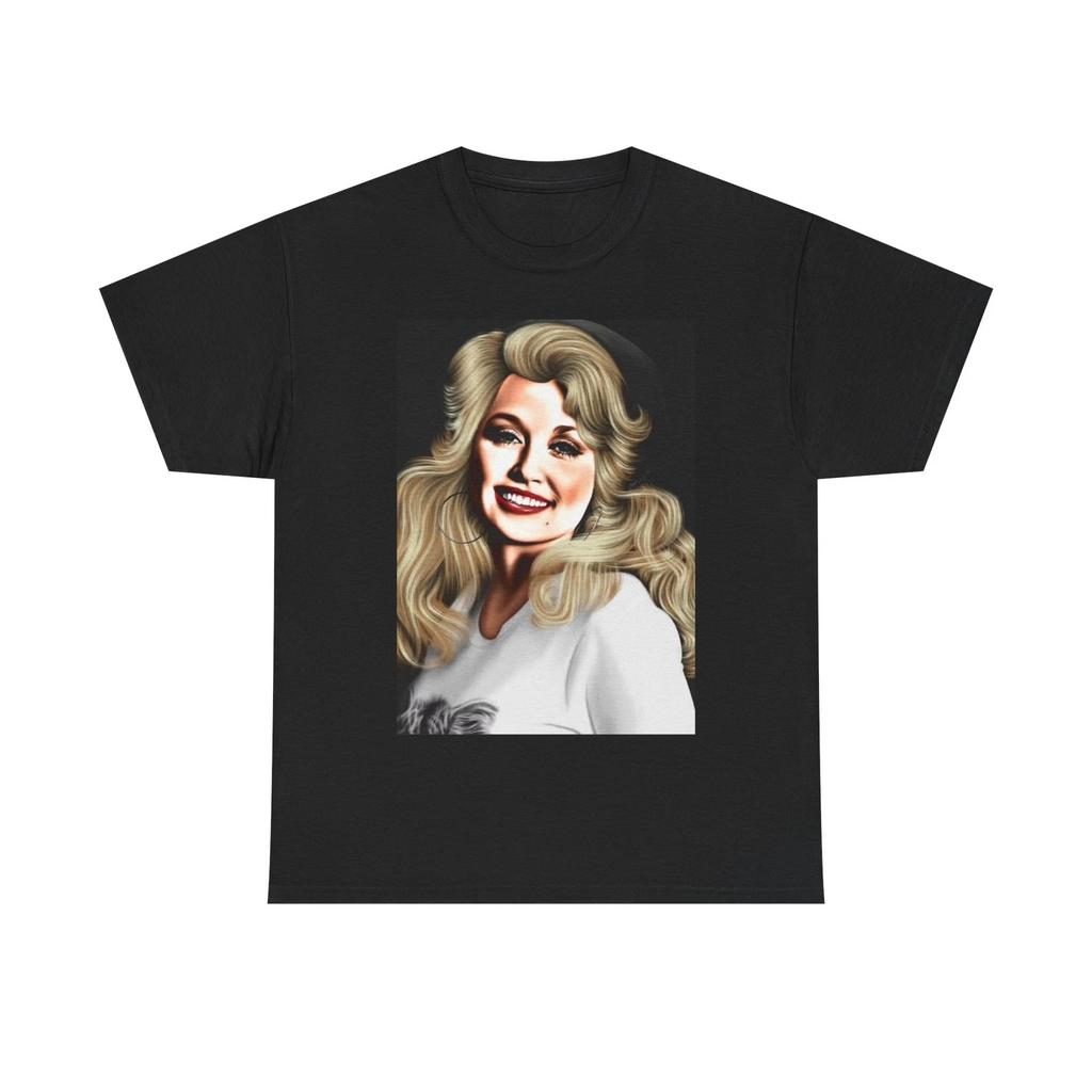 Dolly Parton Tshirt Retro Nashville Country Music Queen Unisex Heavy Cotton Tee
