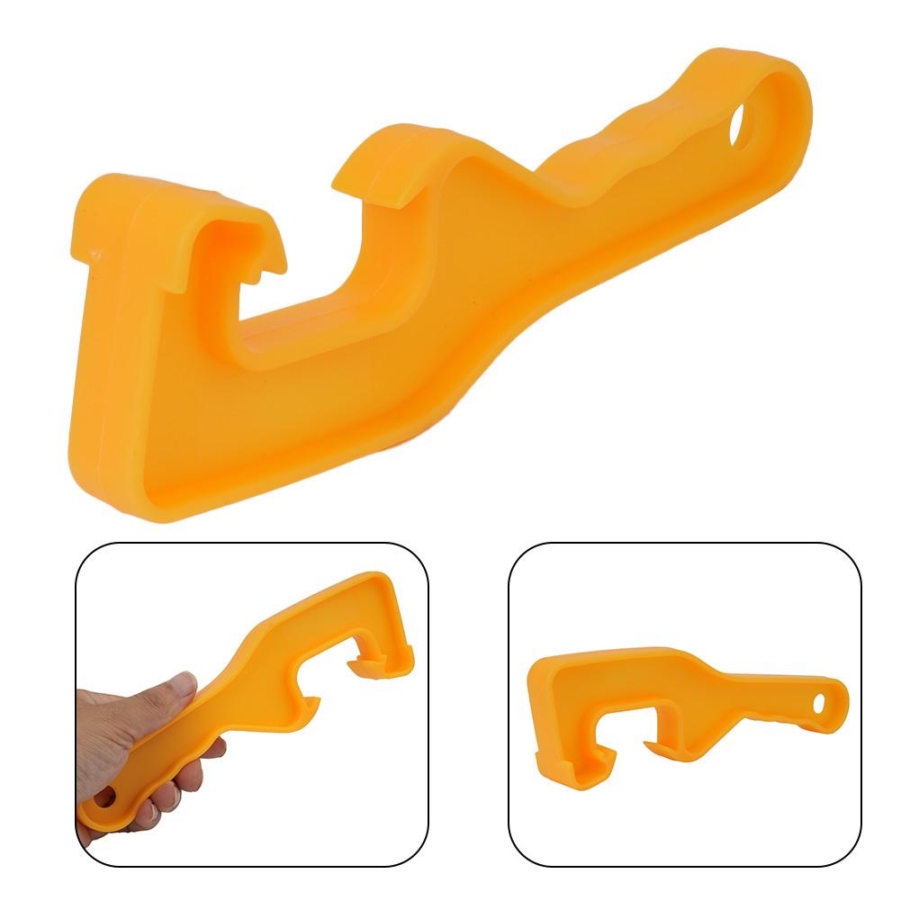 1Pcs ABS Plastic Gallon Honey Bucket Pail Paint Lid Can Opener Opening Tools For Home Office Kitchen Can Jar Openers