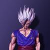 Dragon Ball Series Superhero White God Beast Gohan Hand-made, 32.5cm