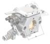 Husqvarna 137 карбюратор;142 /Пилы/ 080009