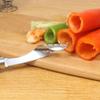 Pepper Corer Tool Stainless Steel Serrated Seed Remover Kitchen Gadget Tools