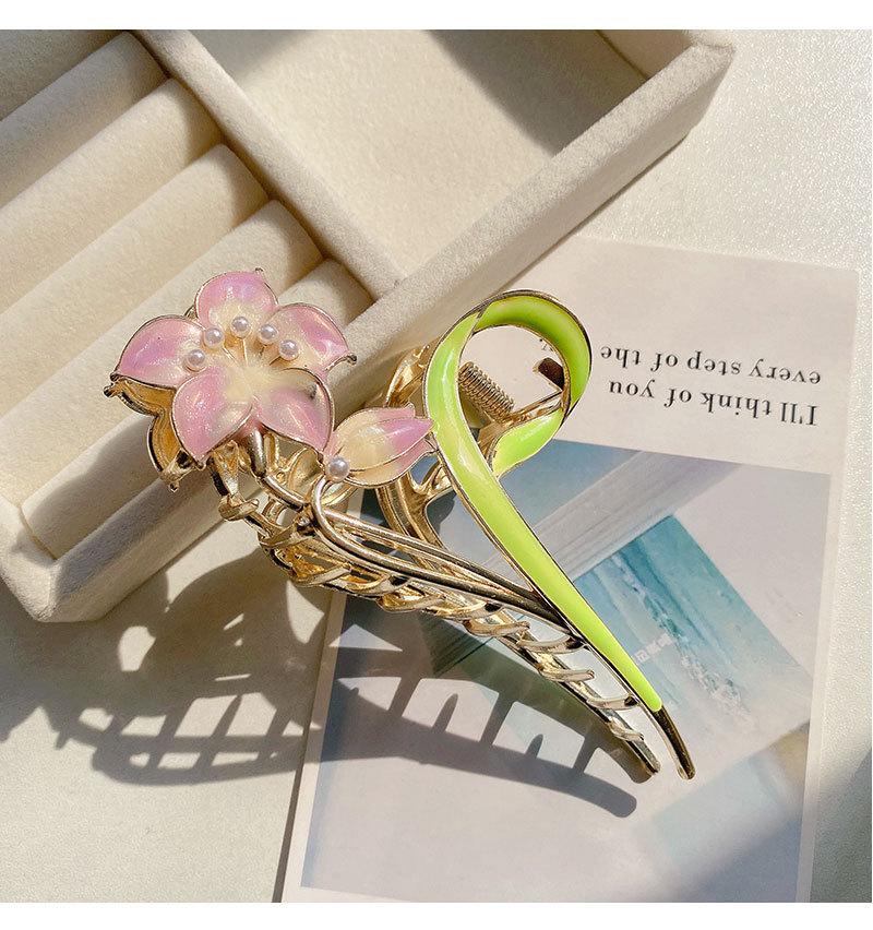 Цветочная заколка для волос Женская Элегантная Сладкая и Девичья Темперамент Аксессуары для волос для Женщин