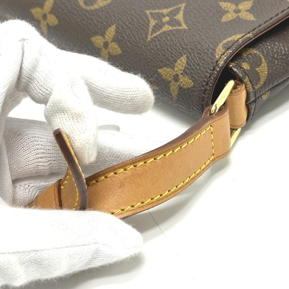 Louis Vuitton M51257 MusetteTango Короткая наплечная сумка Холст Монограмм Коричневый