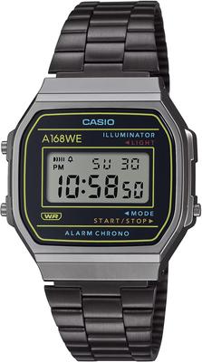Casio Цифровые часы Vintage Series Heritage Colors Kids Black Overseas Model A168WEHB-1A Мужские Женские [Товар]