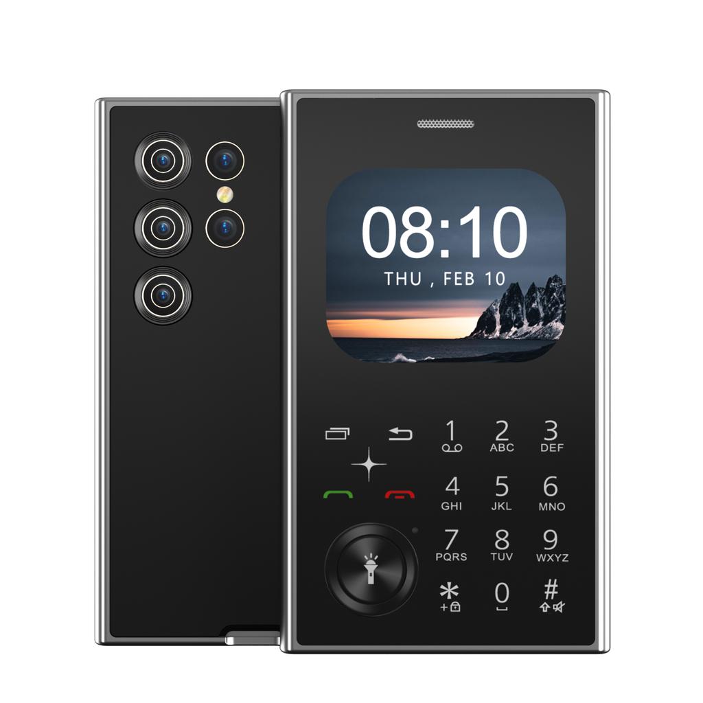 Двойной SIM-модуль, модный кнопочный мини-мобильный телефон 2G GSM, быстрый набор, волшебный голос, портативная функция, сотовые телефоны, порт 3,5 мм