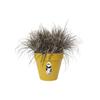 ELHO Loft Urban 25 Round Flowerpot - Outdoor - Ø 24.5 X H 22.2 Cm - Ochre Yellow