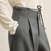 LESS 2025 Winter Casual Retro Wide-Leg Trousers