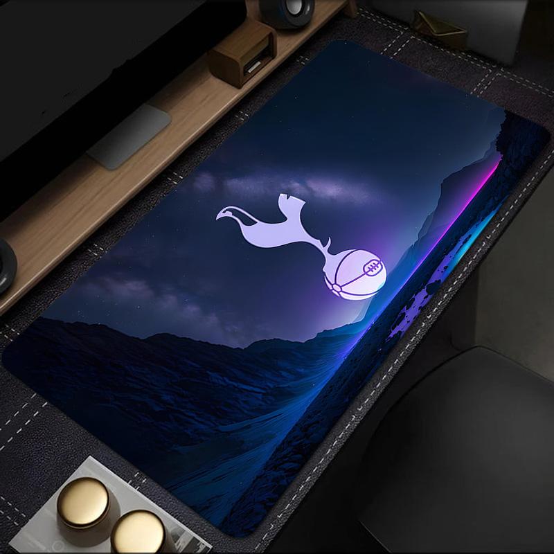 Tottenham Crest Design Mouse Pad, Rubber Base, Mouse Pad for Gamers and Office Use, Gaming Desk , Easy To Clean Mat Christmas fan gifts