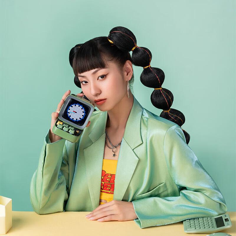 Divoom Ditoo-Mic Portable Pixel Art Bluetooth Karaoke Speaker