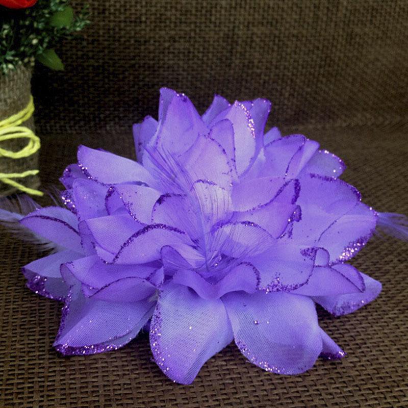 Женская пляжная орхидея свадебный цветок заколка для волос брошь заколка головной убор булавка