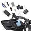 WILD MAN Bike Handlebar Bag Bicycle Front Phone Bag EVA Cycle Storage Bag 3L Waterproof with Touchscreen Quick Release