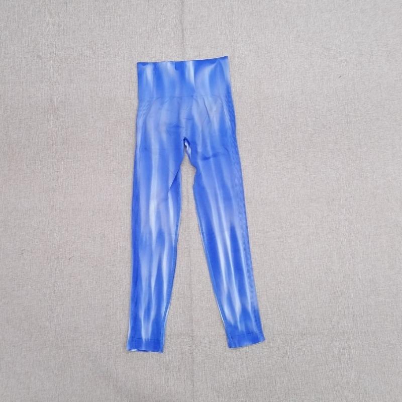 Бесшовные спортивные повседневные штаны для фитнеса и йоги, женские облегающие леггинсы с высокой талией и эффектом пуш-ап, облегающие леггинсы для йоги с принтом Polar Light 25608