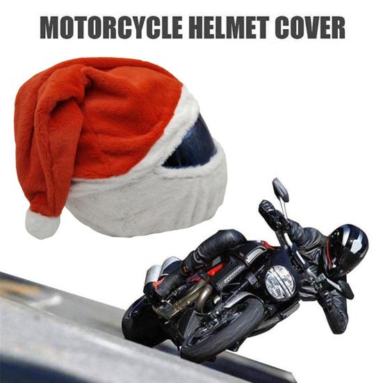Плюшевый чехол для шлема мотоцикла, декоративный, пылезащитный, универсальный, мультяшный, с изображением дьявола, кролика, пчелы, Санта-коровы, мотоцикла, полный защитный шлем