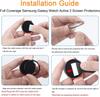 Защитные стекла 20D для экрана Samsung Galaxy Watch Active 2 40 мм 44 мм, Full Cover, изогнутый край, защитная пленка, устойчивая к царапинам