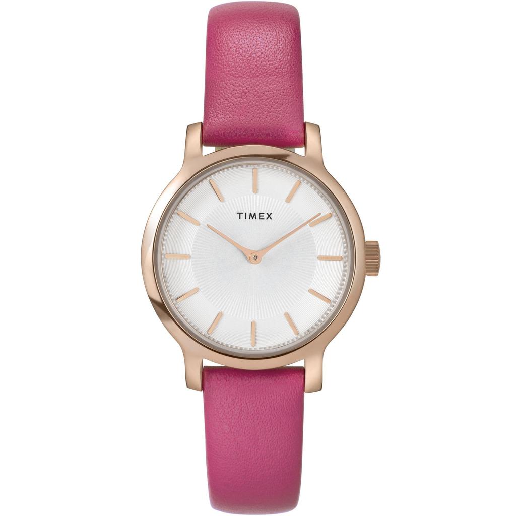 Transcend Transcend Silver Dial Brass Mineral Glass Quartz Watch Brand TW2W54700 Pink [TIMEX] Women's [Item]