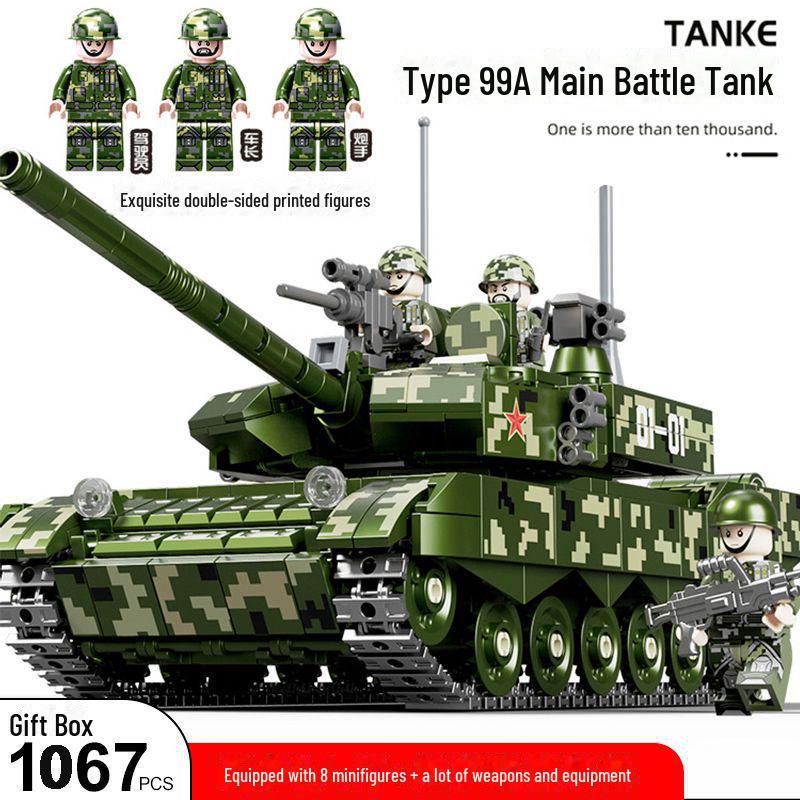 Star Fort 13005 Военный танк Строительные блоки Игрушка для детей - Подарок на день рождения