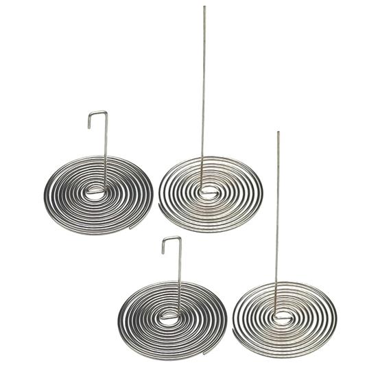 2/4 шт. Ситечко для носика чайника, портативный спиральный кофейный фильтр, ситечко для чая, нержавеющая сталь, изогнутый крючок, чайный инфузор, кухонный гаджет