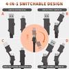 2024 Сплав цинка Магнитный Кабель 4-в-1 Type-C PD60W Power Bank