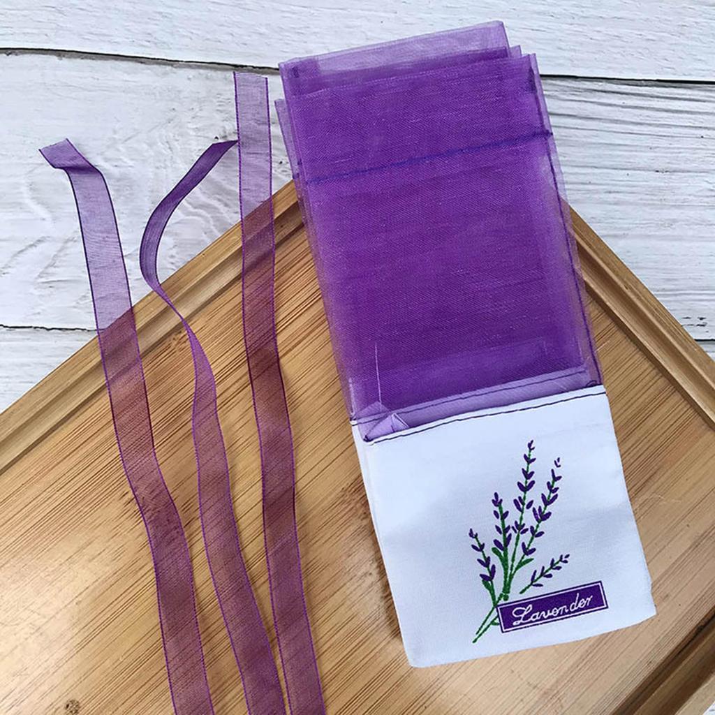 Dried Lavender Flowers Bags Scented Sachets Bag Empty Pouches for Closet Freshening Pack of 20
