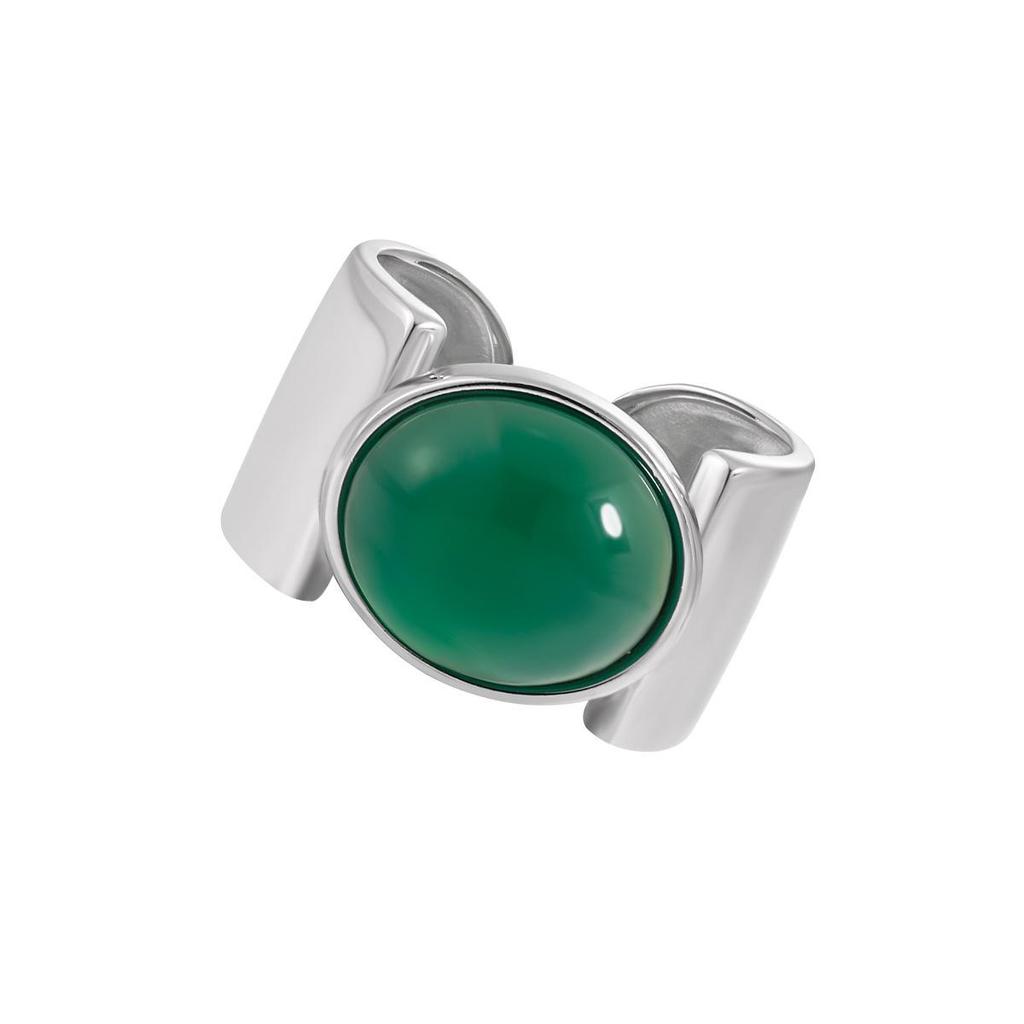 1 шт. Пилот Агат Ретро Кольца для Женщин Пары Минималистичные Украшения Broadside Подарочные Аксессуары Для Вечеринок