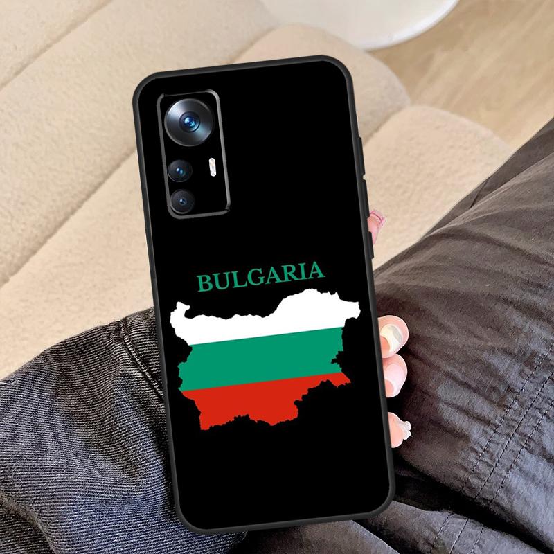 Чехол с флагом Болгарии для Xiaomi 13T 12T 11T 14 13 Pro 12 Lite 12X POCO F5 X3 X5 Pro F3 F4 X4 M5s C65 Funda