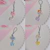 Милая цепочка для телефона с изображением облака и звезды, Kawaii, яркий цвет, ремешок для телефона, брелок для девочек, милый ремешок для мобильного телефона