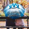 Blue Star Football Emblem Folding umbrella Suitable for all seasons travel Sun umbrella printing outdoor