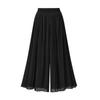 New 6 Colors Summer Plus Size Women Loose Chiffon Wide Leg Pants Size M-6XL