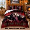 Sleep Token Custom Name 3Pcs Bedding Set 1 Bed Sheet 2 Pillowcases Bedroom Home Decor