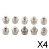 4x10 Pieces F Type 75 Ohm Terminator Coaxial Satellite TV RF Port End Caps